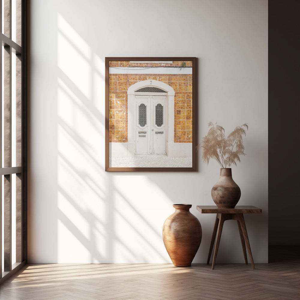The Cascais Door Poster