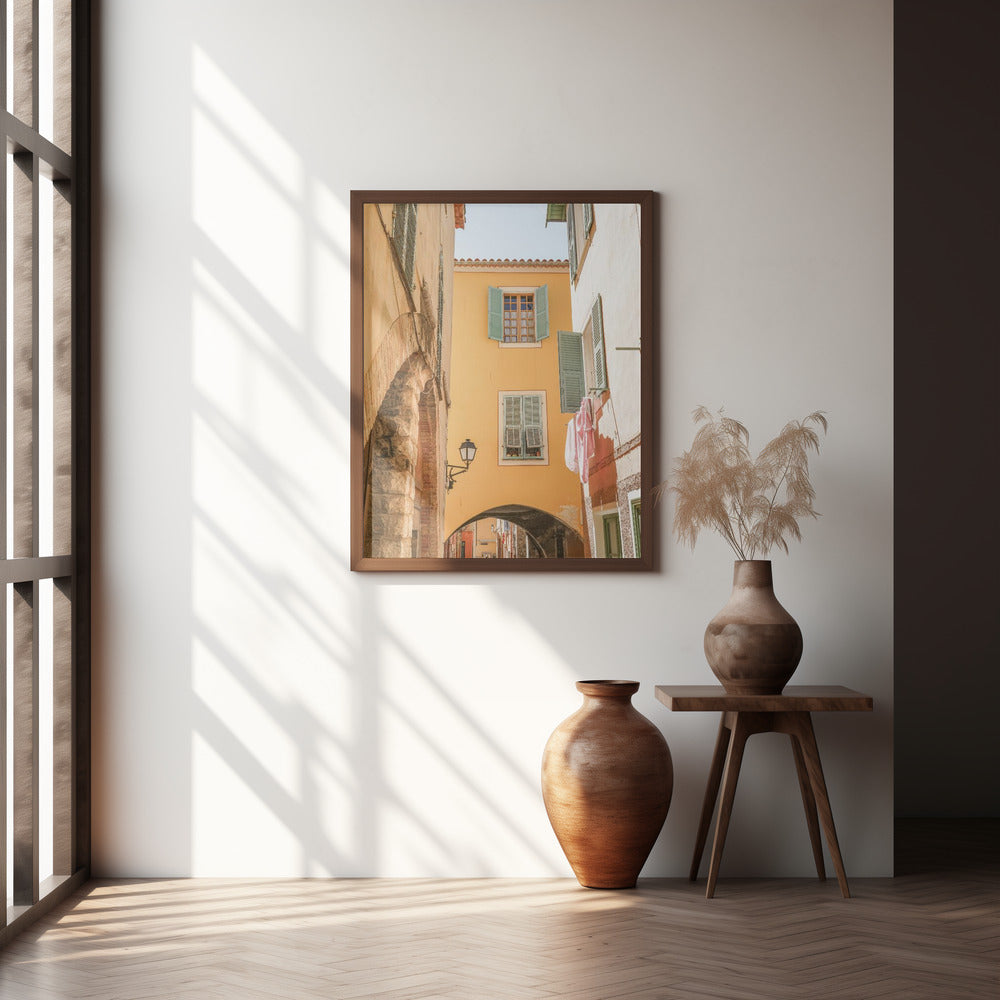 Summer in Menton Poster