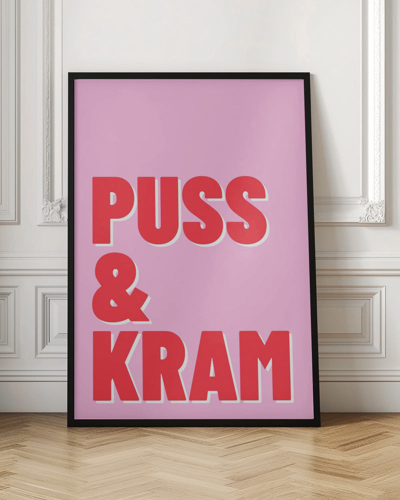 Puss och Kram Poster