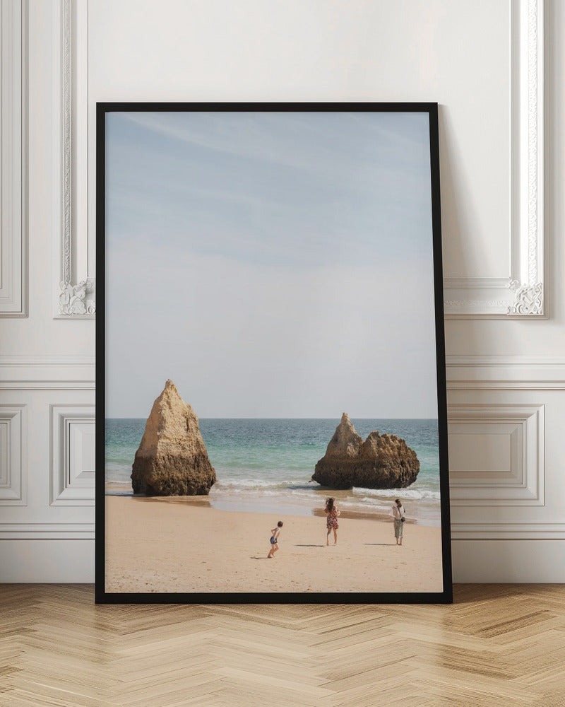 Portugese Beach Poster