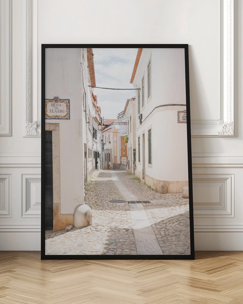 Streets of Cascais Poster