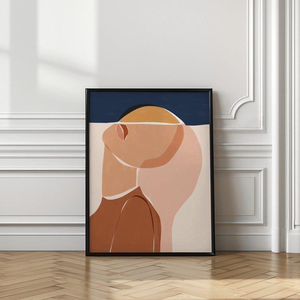 Half Face Half Sun Poster