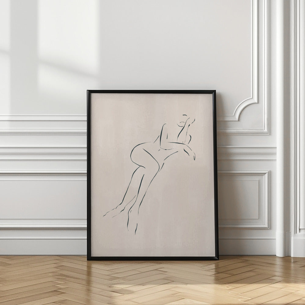 Casual Pose Poster