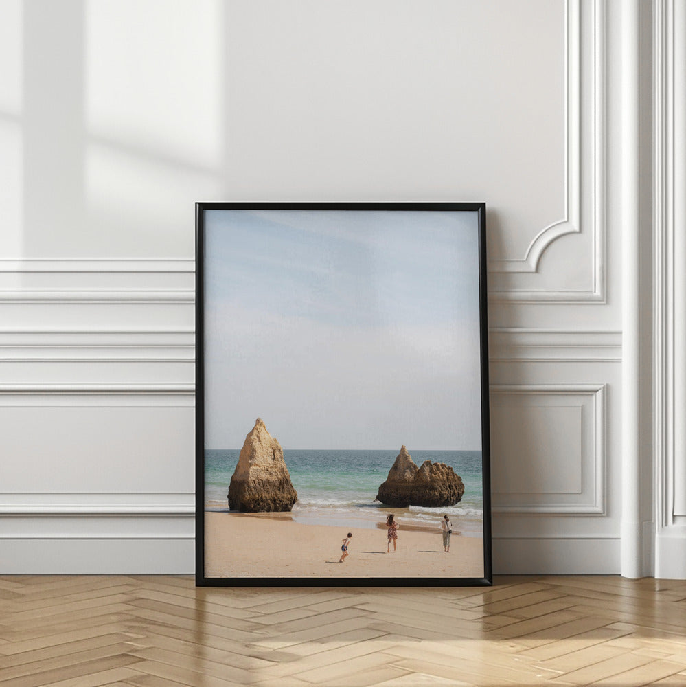 Portugese Beach Poster