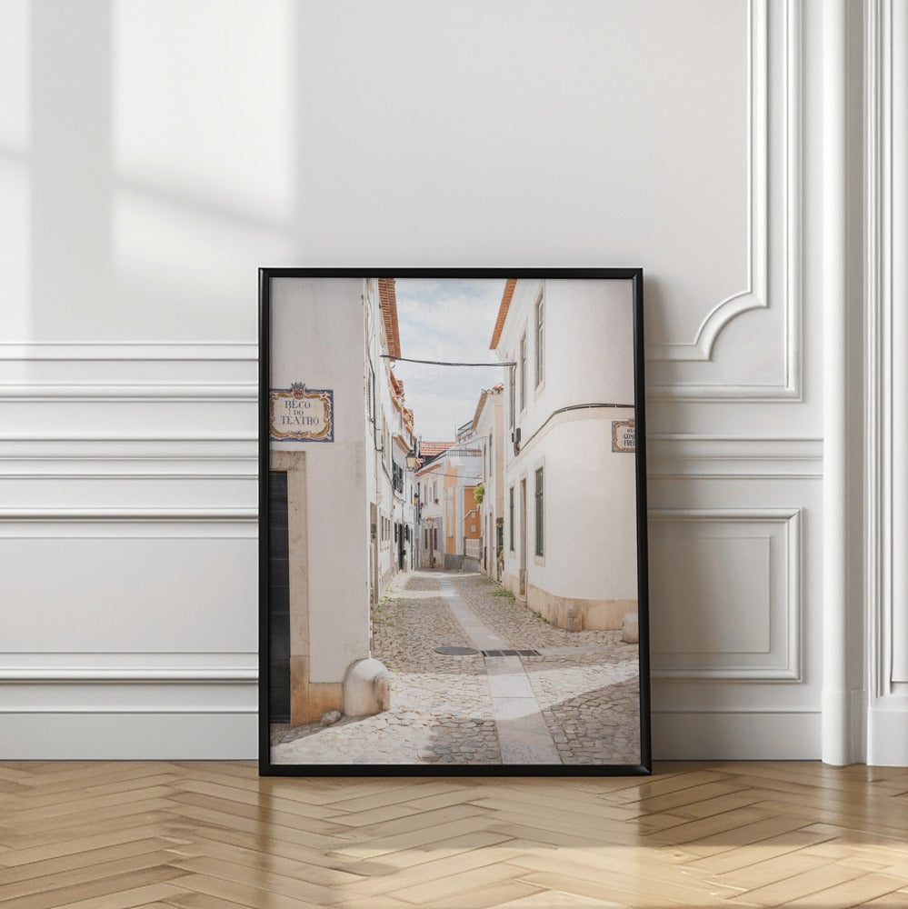 Streets of Cascais Poster