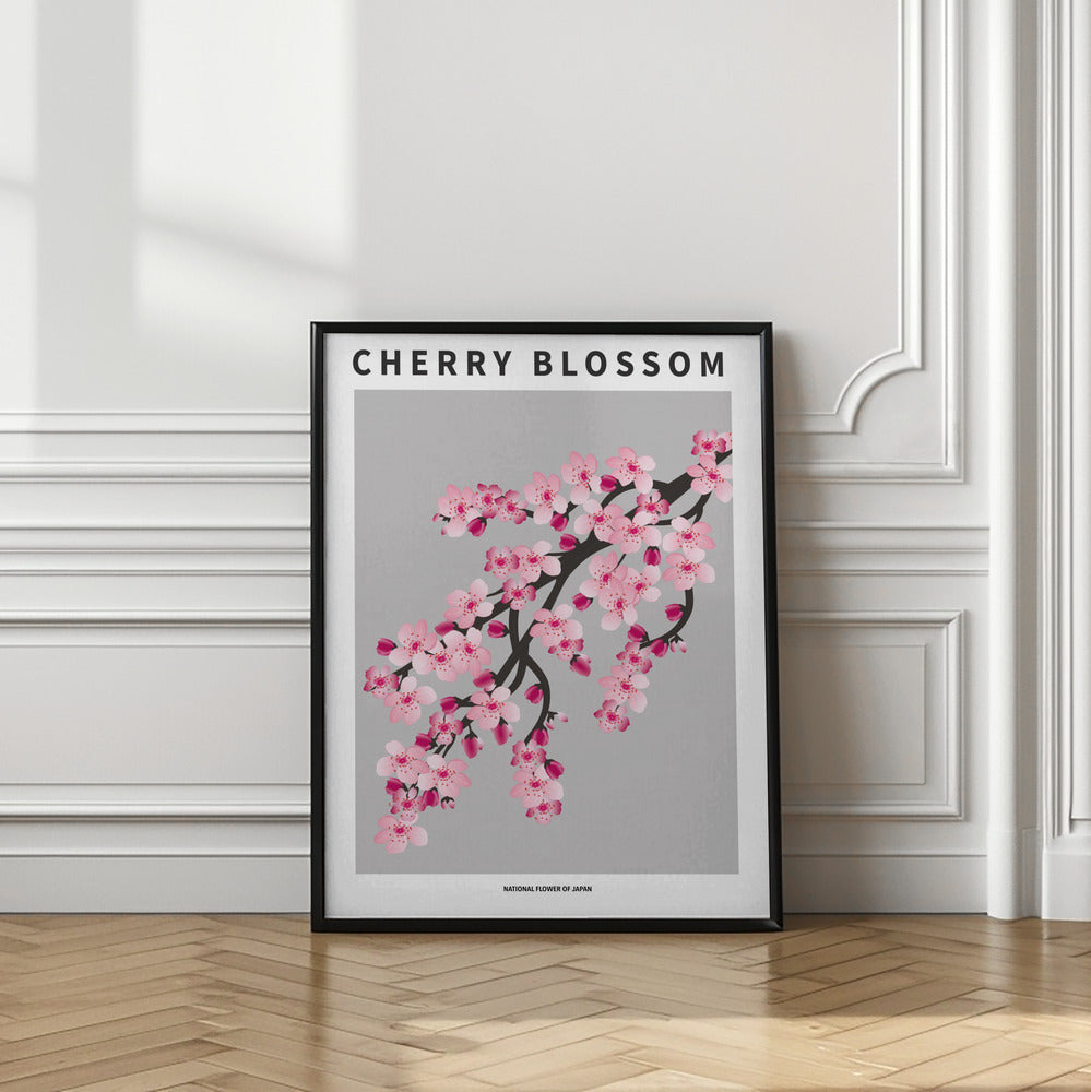 Cherry blossom - National flower of Japan Poster