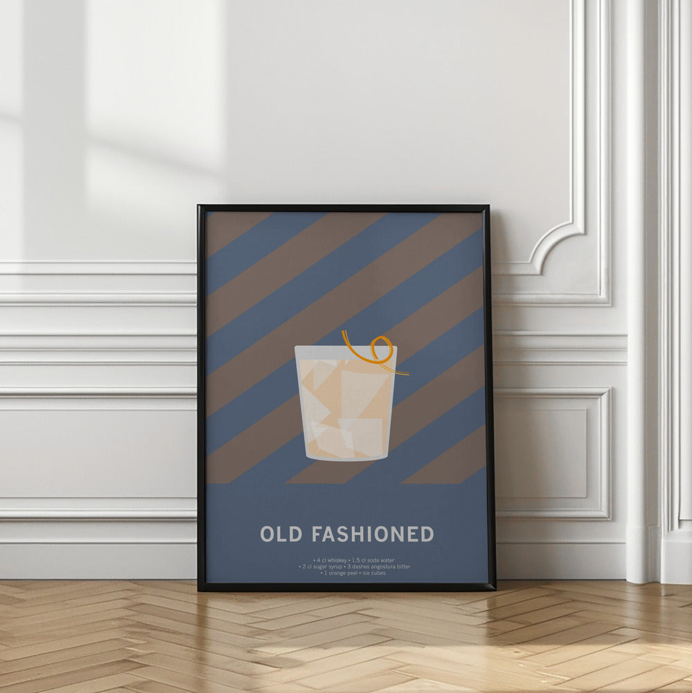 Drink Old Fashioned Poster