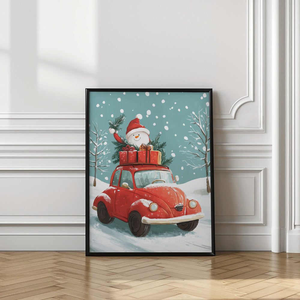 Christmas Road Trip Poster