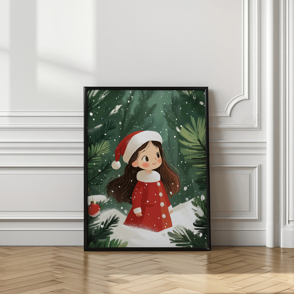 Christmas Girl Poster