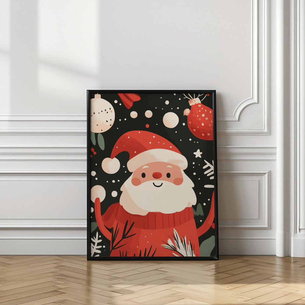 Happy Santa Poster