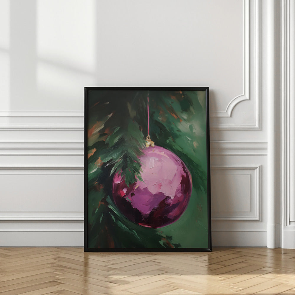 Christmas Bauble No 1 Poster