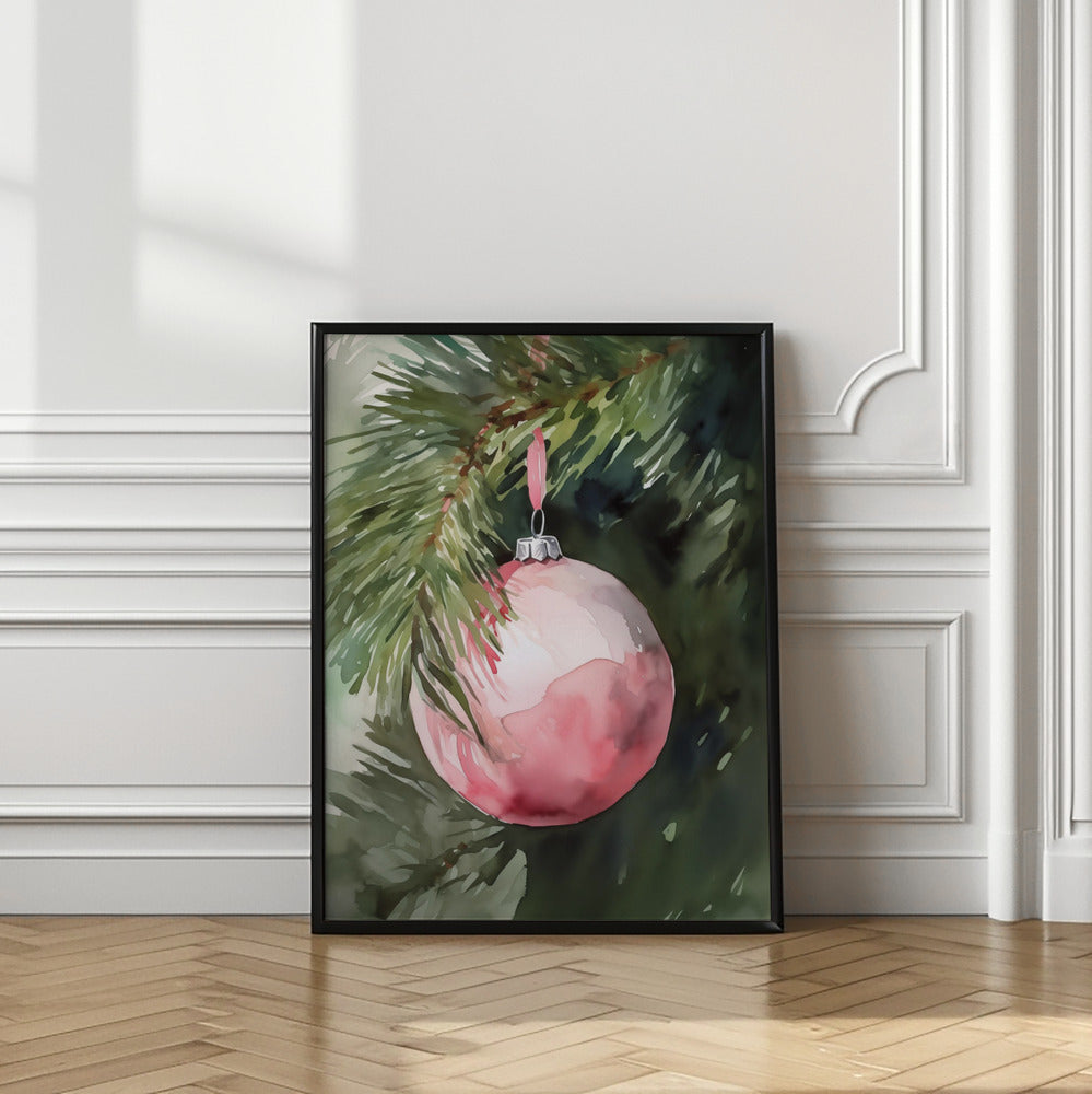 Christmas Bauble No 3 Poster
