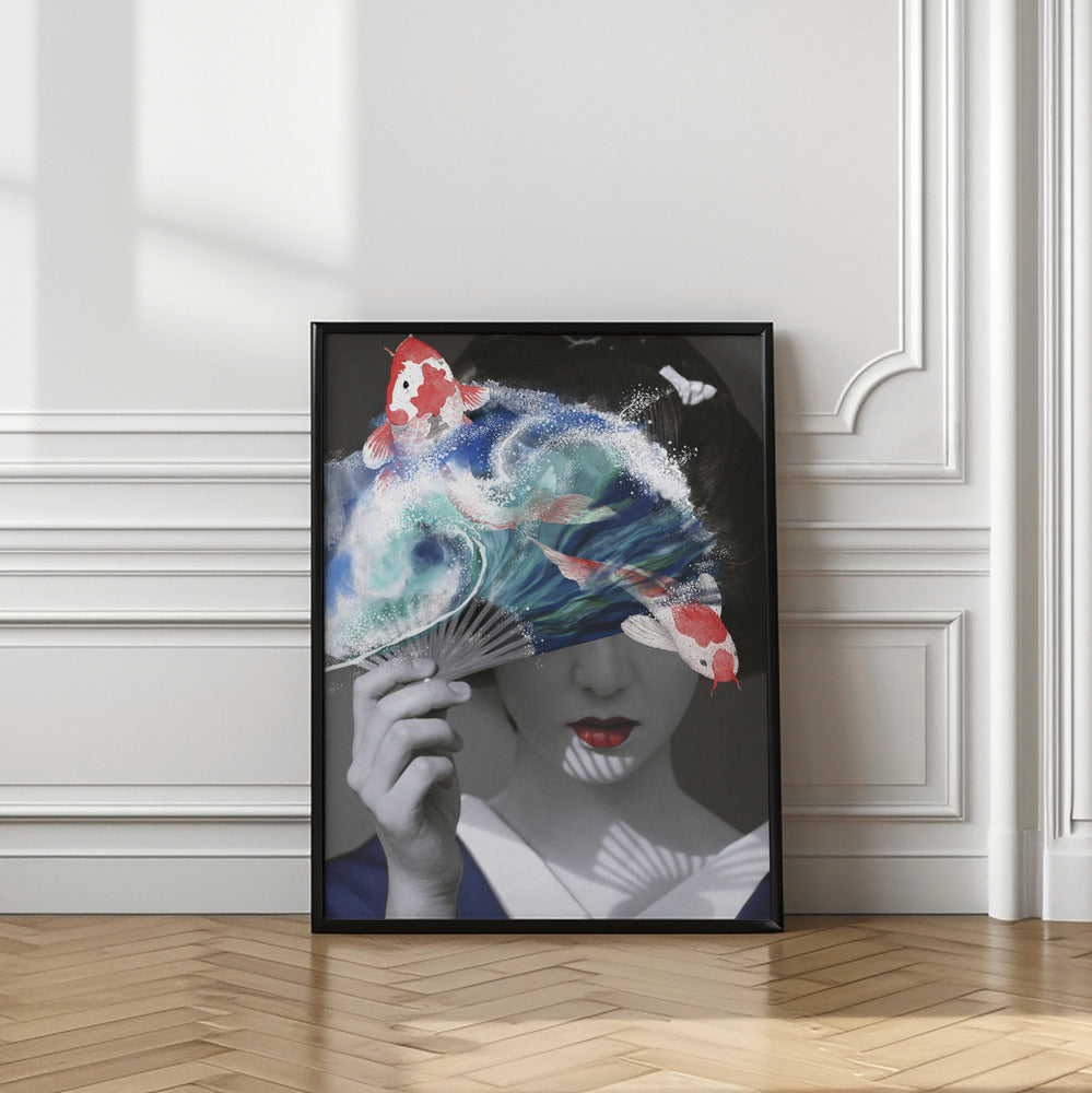 Koi Fan Poster