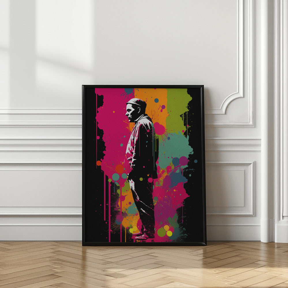 Paint Me In Profile Poster