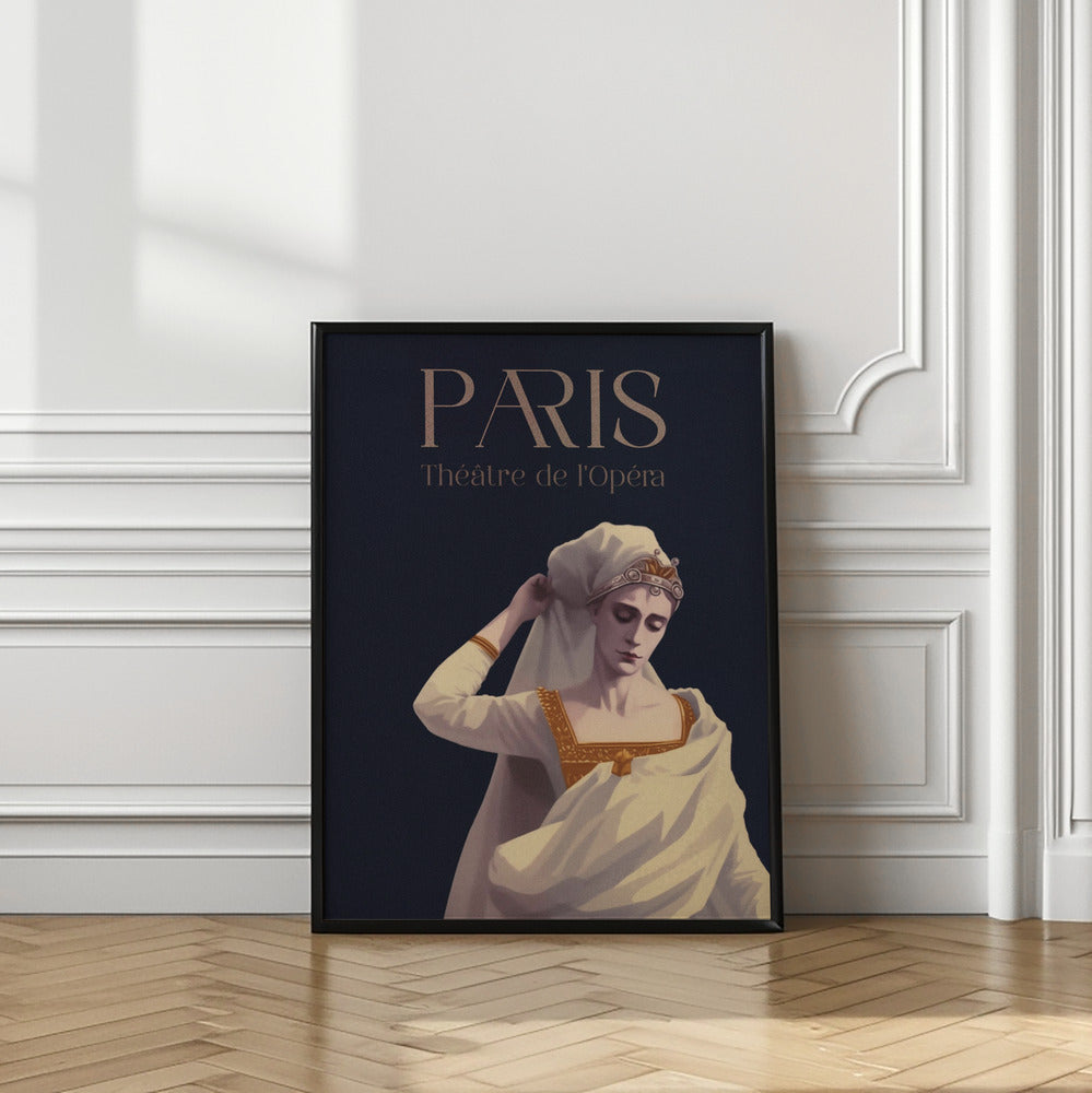 Paris - Theatre de L'Opera Poster