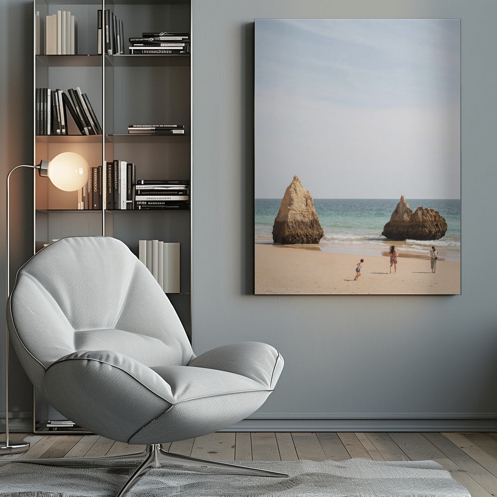 Portugese Beach Poster