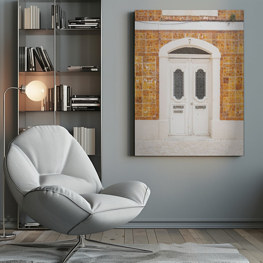 The Cascais Door Poster