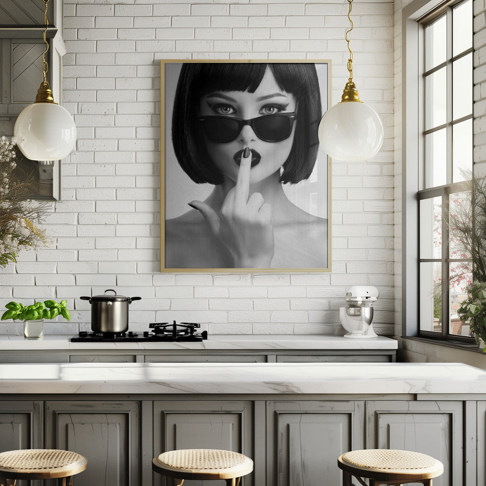 Kiss This Poster