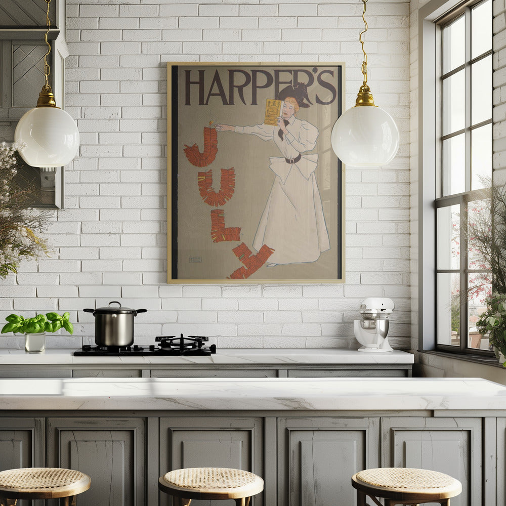 Harper's July Poster