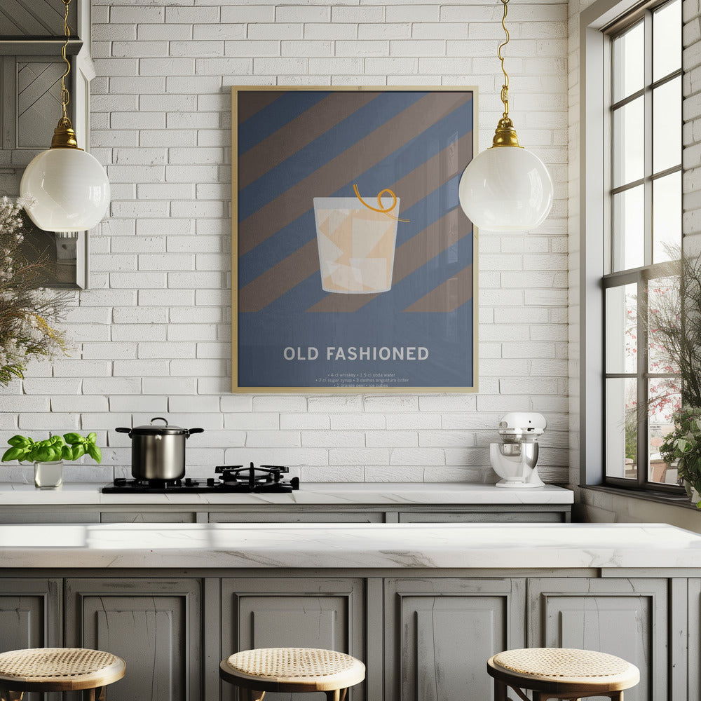 Drink Old Fashioned Poster