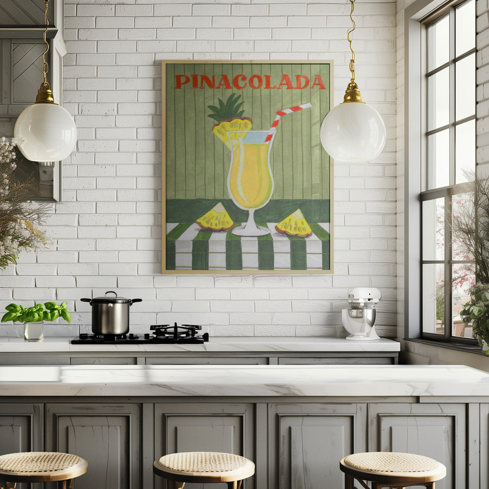 Pina Colada Delight Poster