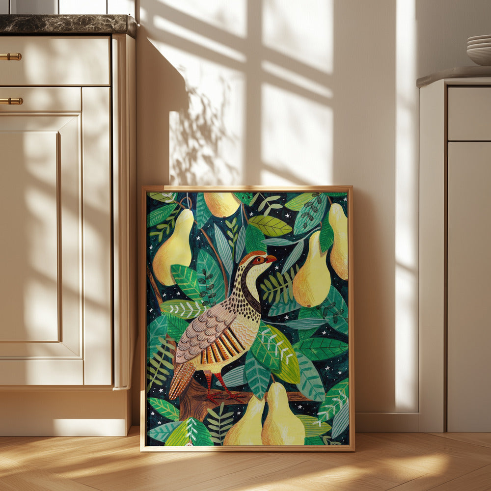 Partridge in a pear tree Poster
