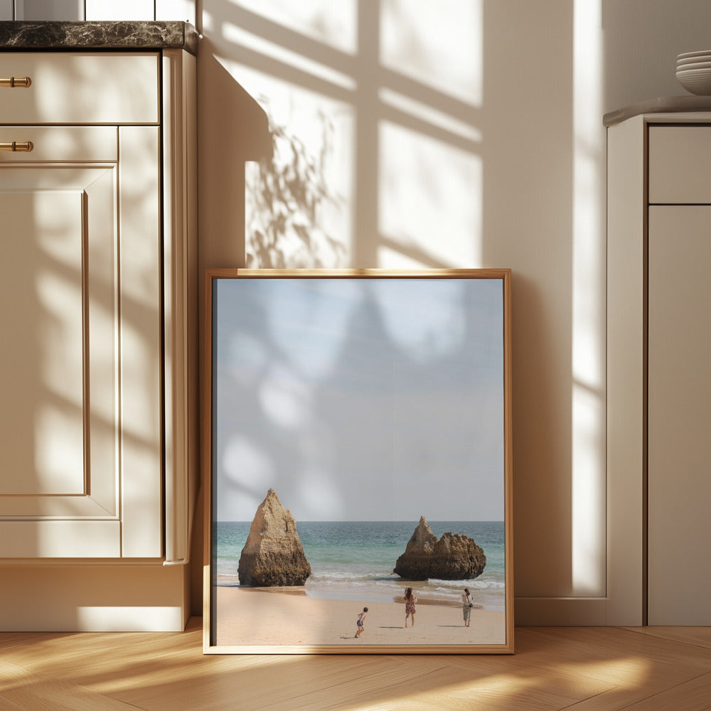 Portugese Beach Poster
