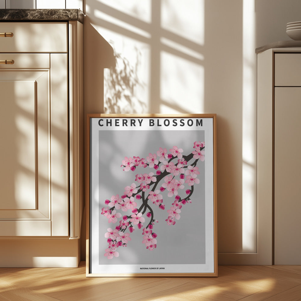 Cherry blossom - National flower of Japan Poster