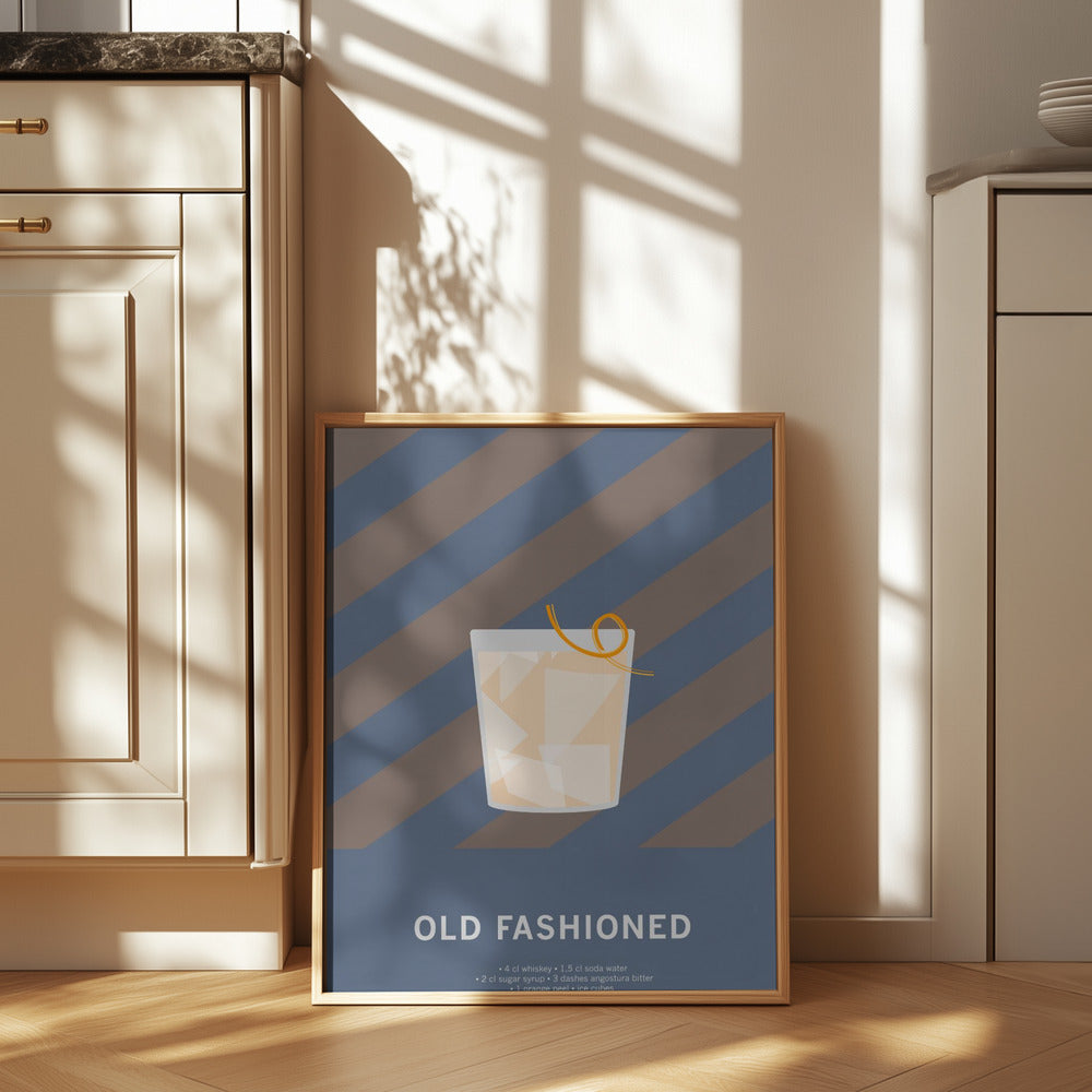 Drink Old Fashioned Poster