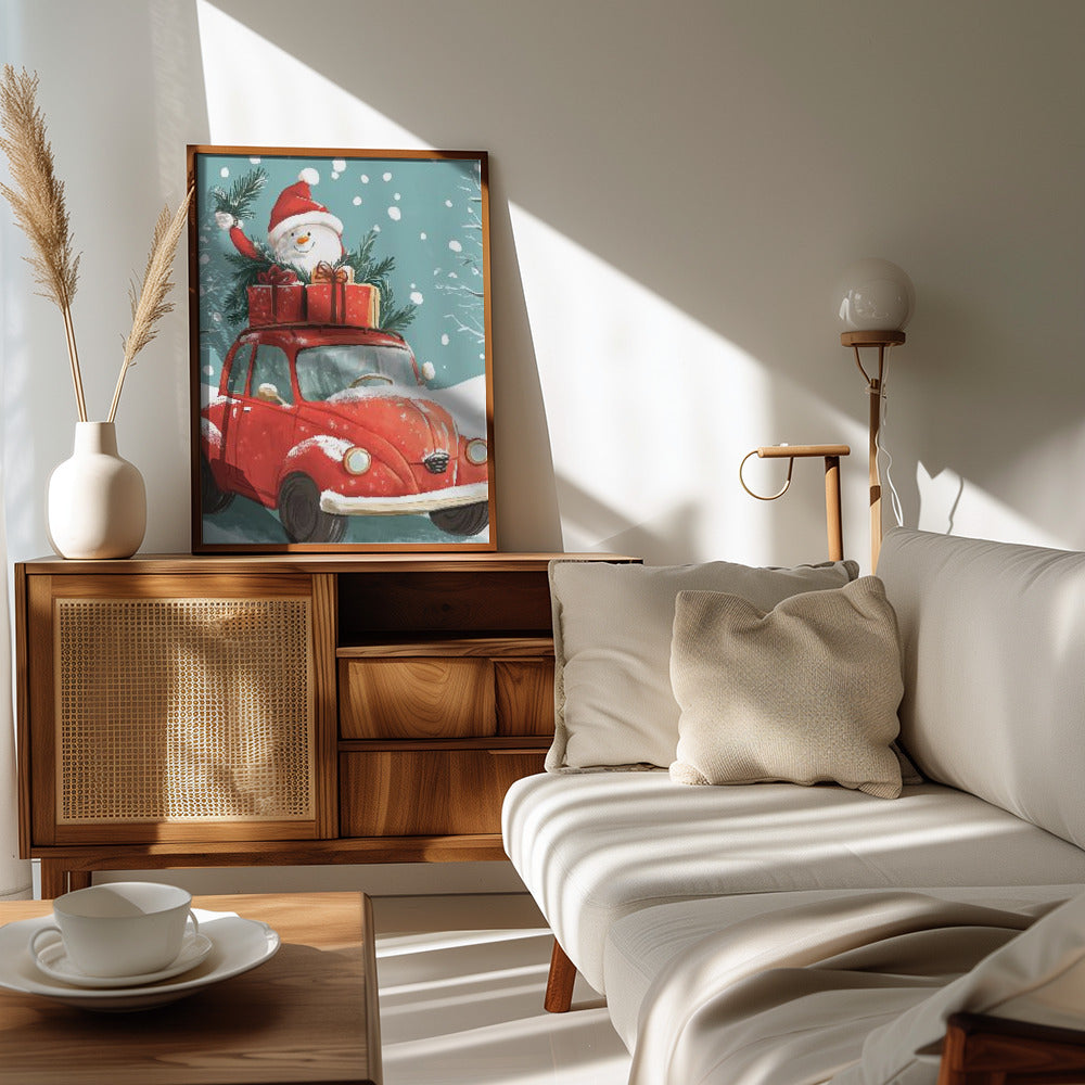 Christmas Road Trip Poster