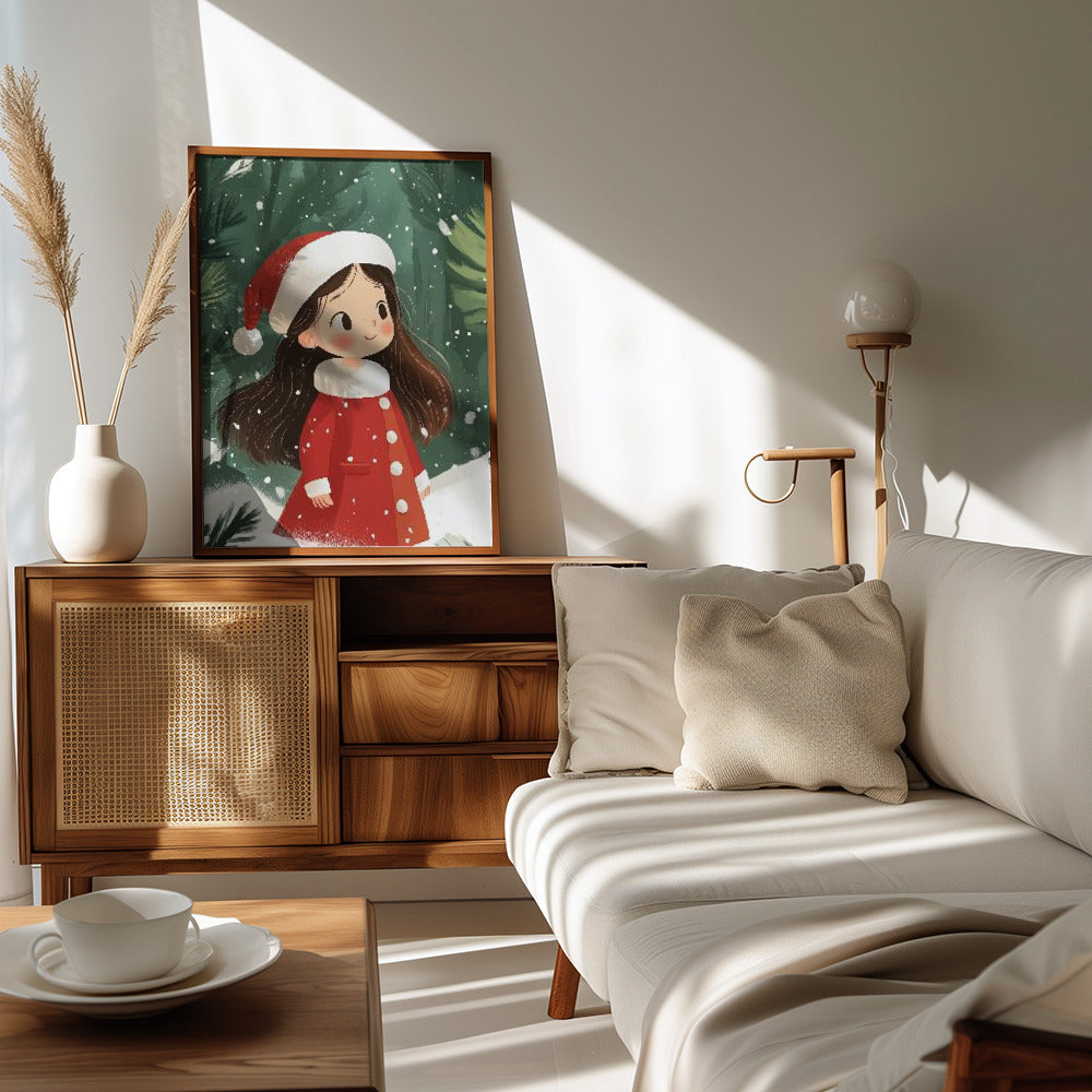 Christmas Girl Poster
