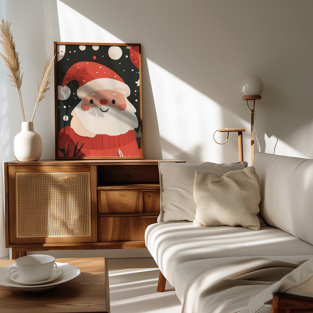 Happy Santa Poster