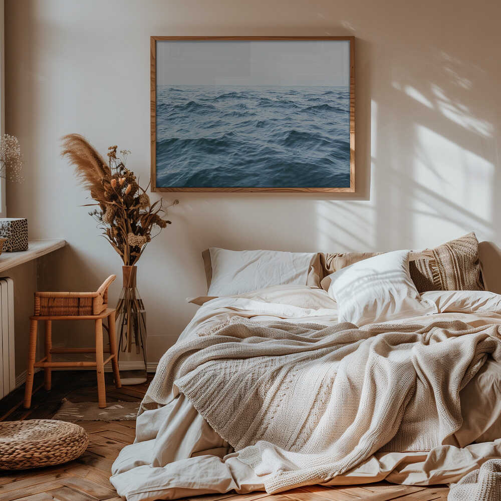 Wavy Horizon Poster