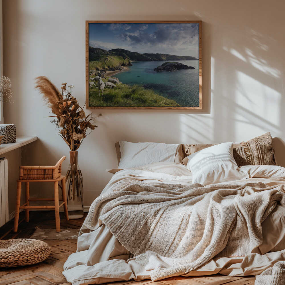 Irish Coast Poster
