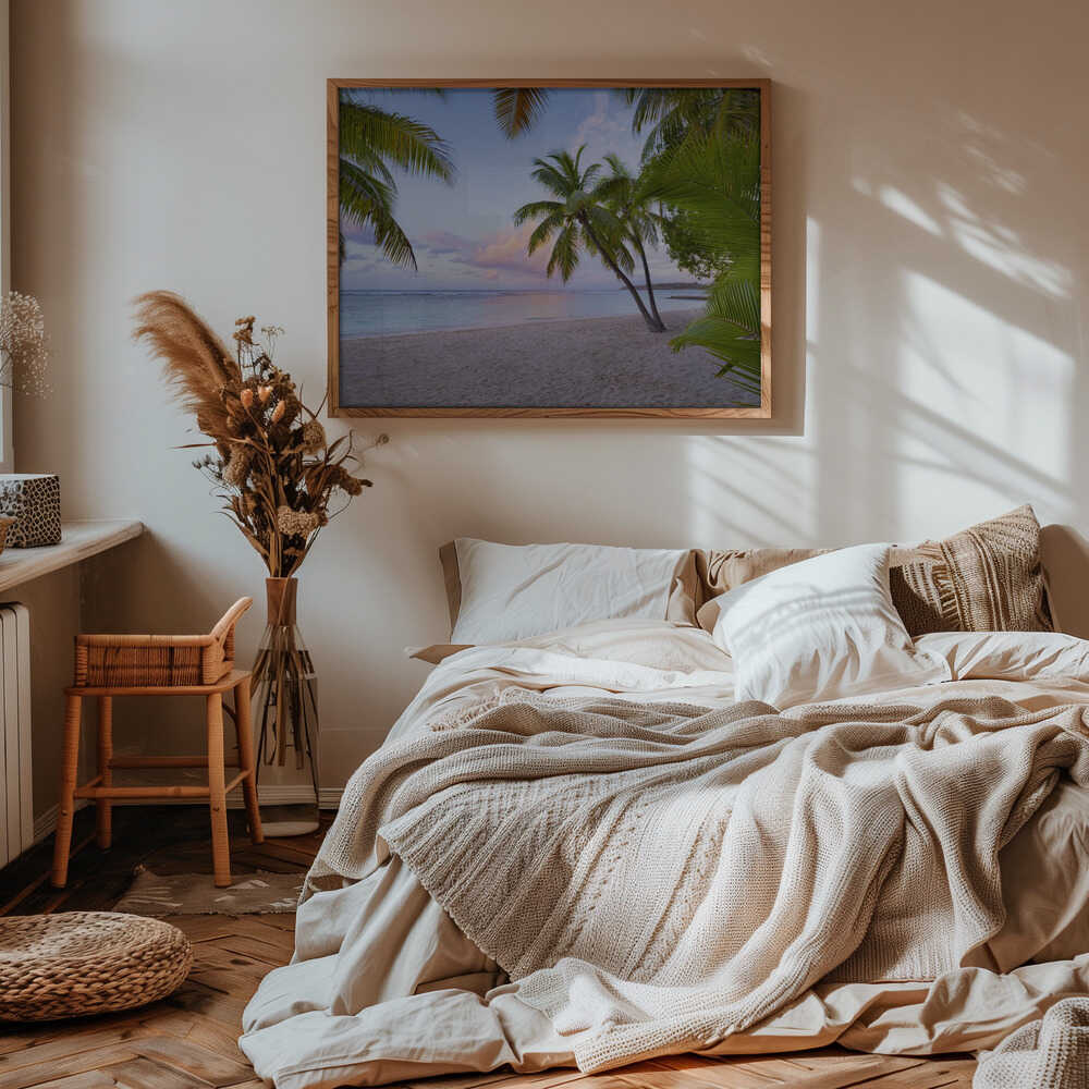 Tropical Beach Poster