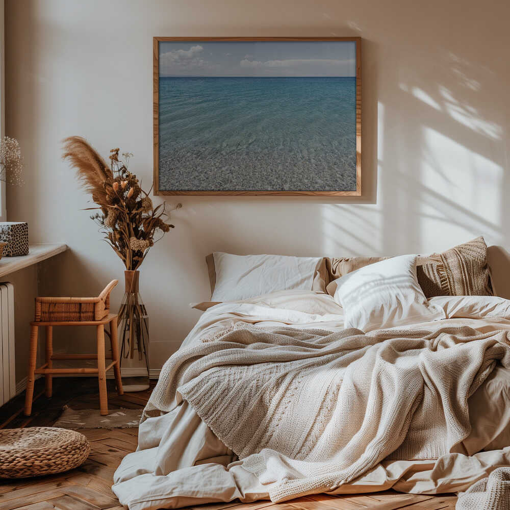 Italian seascape Poster