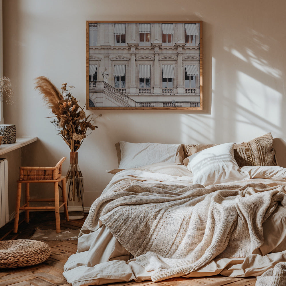 Paris Building Warm Poster