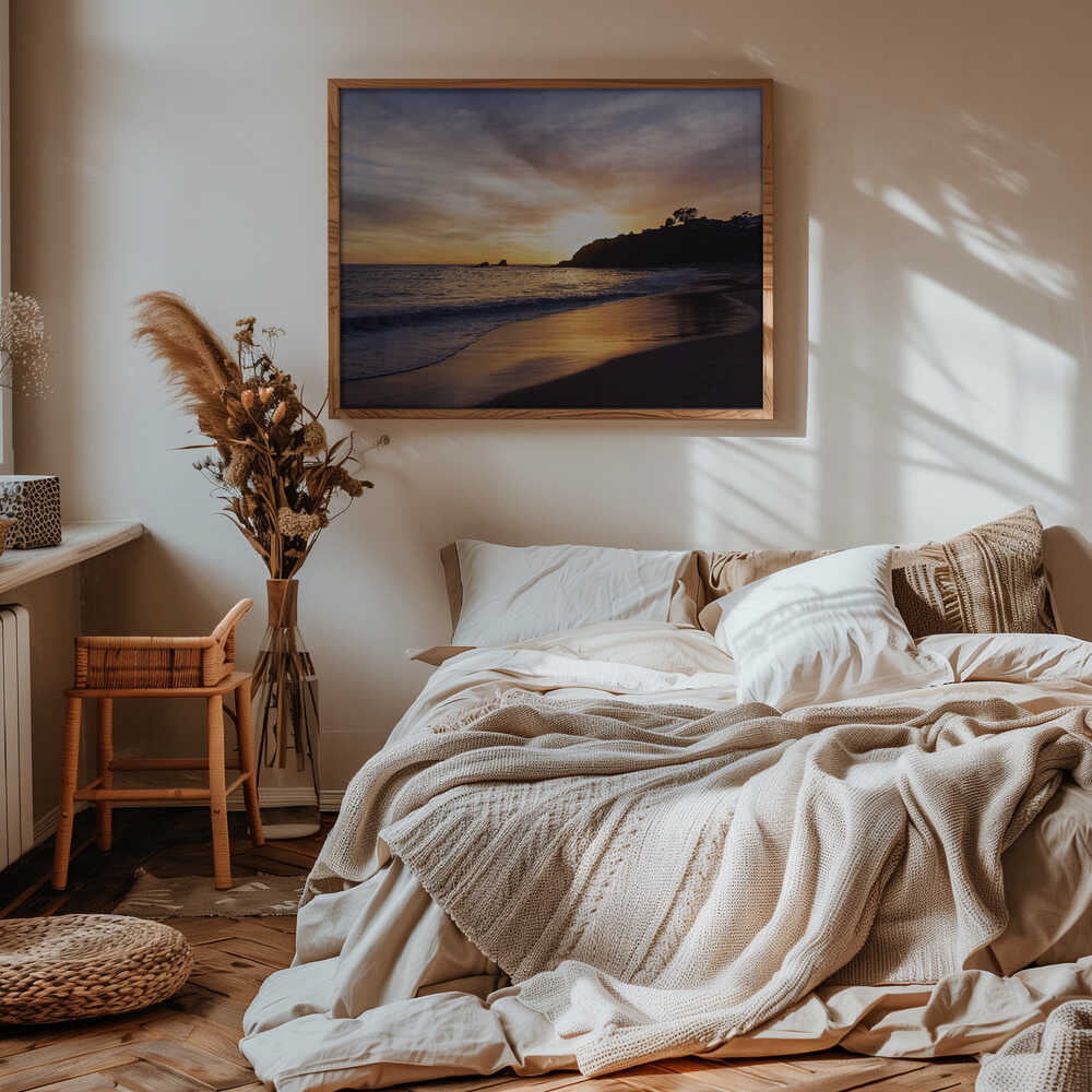 Laguna Beach Ocean Sunset Photography Poster