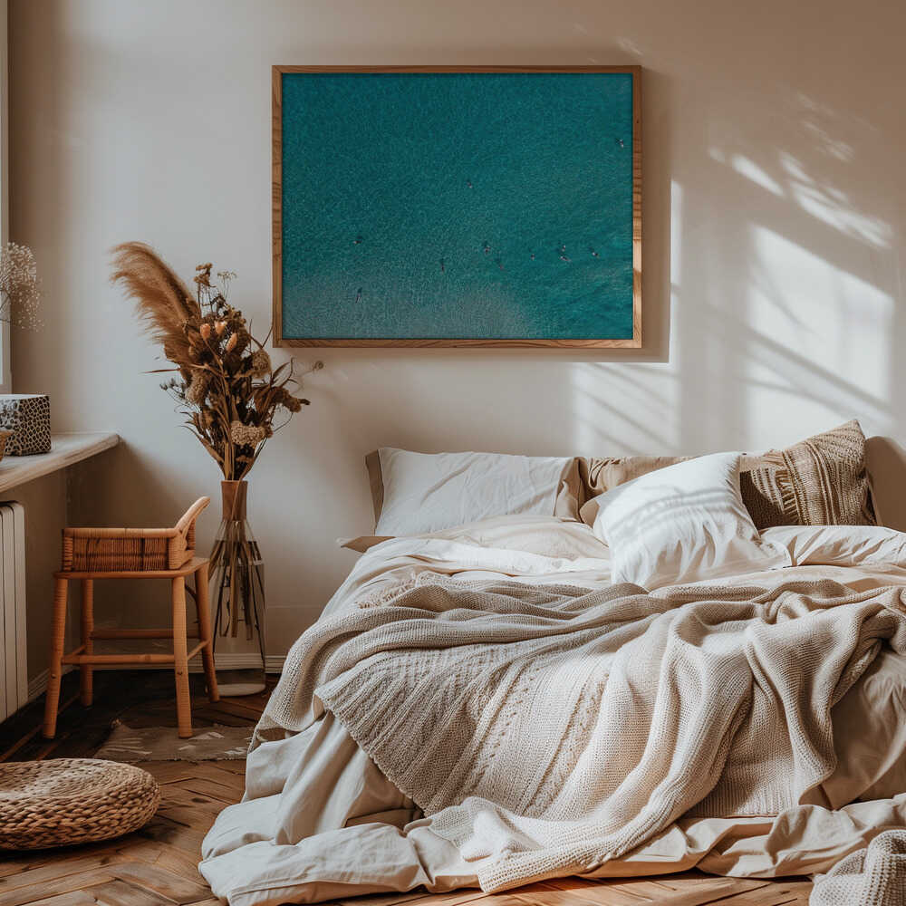 BLUE ATLANTIC SURF Poster