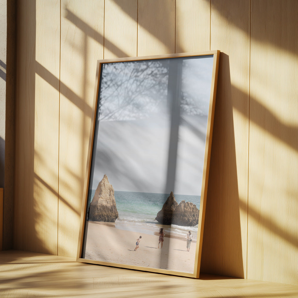 Portugese Beach Poster