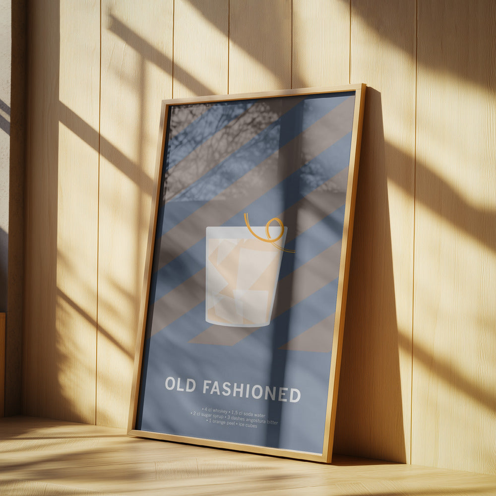 Drink Old Fashioned Poster