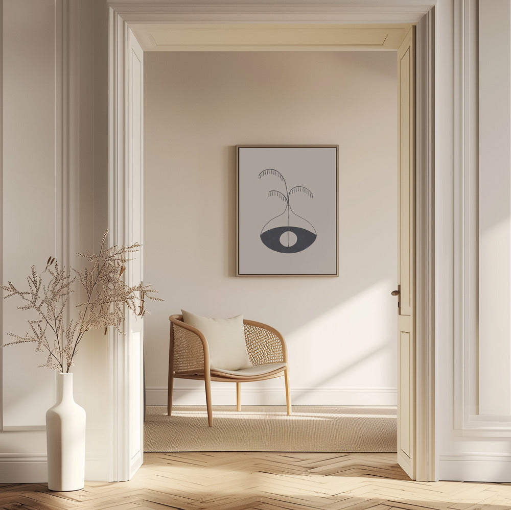 Evil Eye Vase Poster
