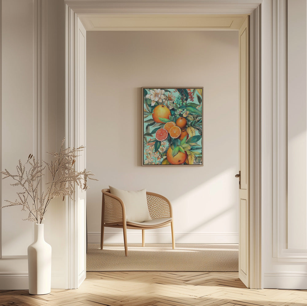 Flowers and fruits 2 Poster