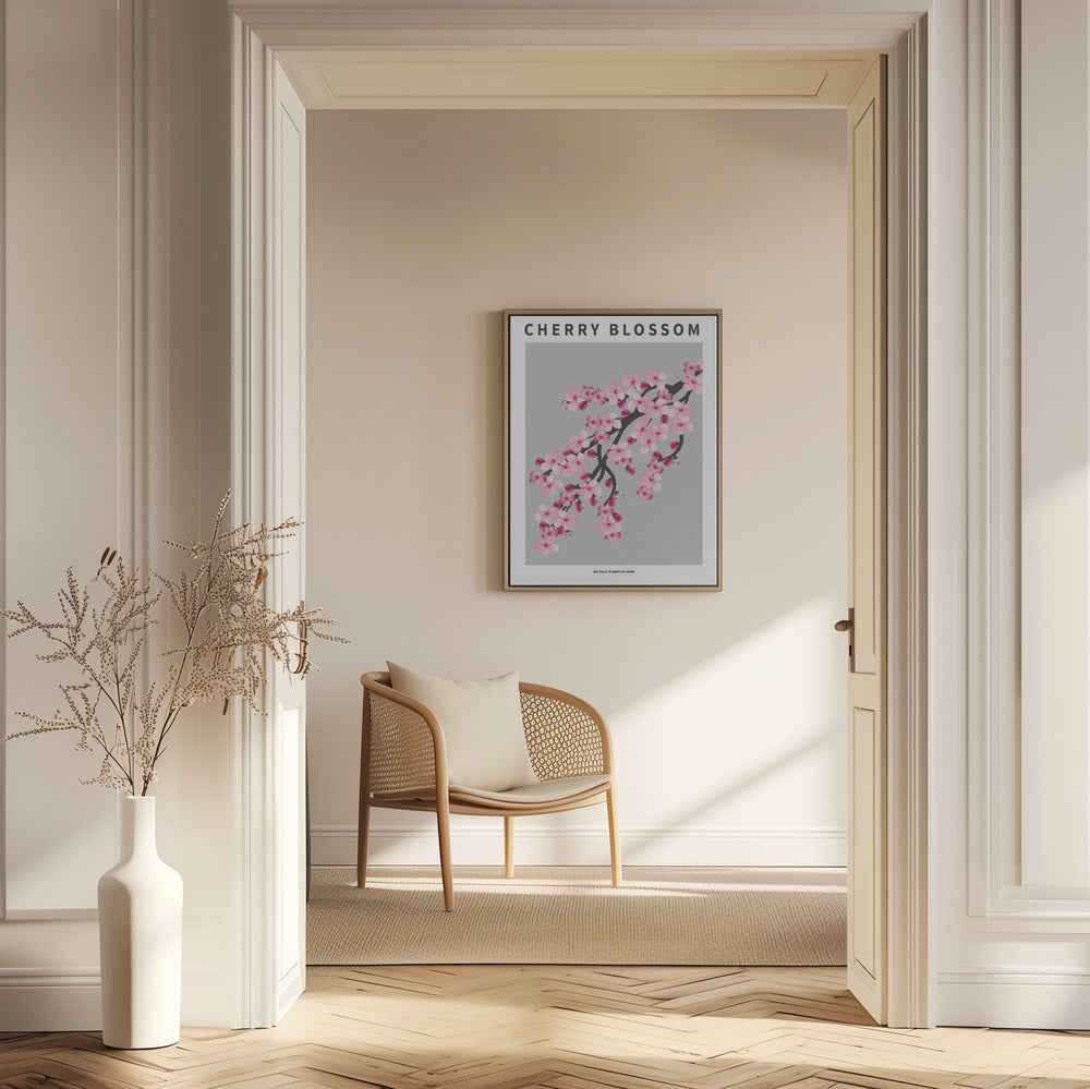 Cherry blossom - National flower of Japan Poster