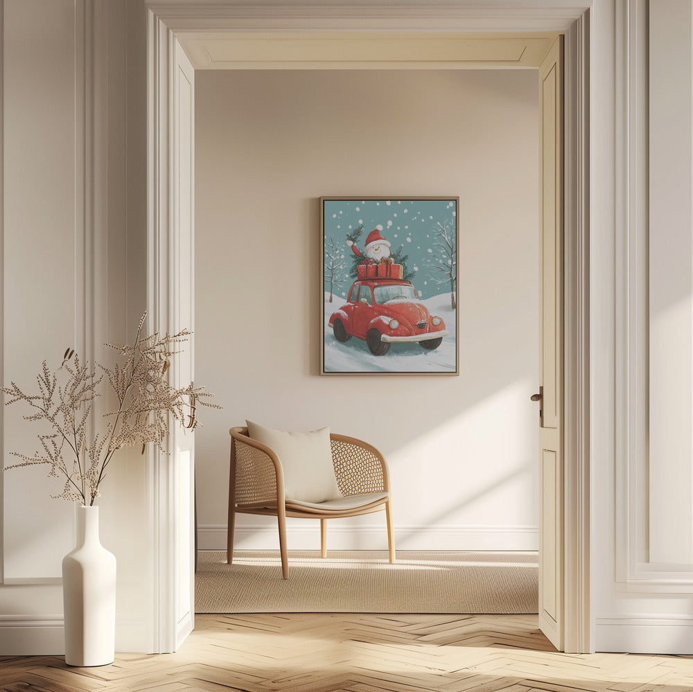 Christmas Road Trip Poster