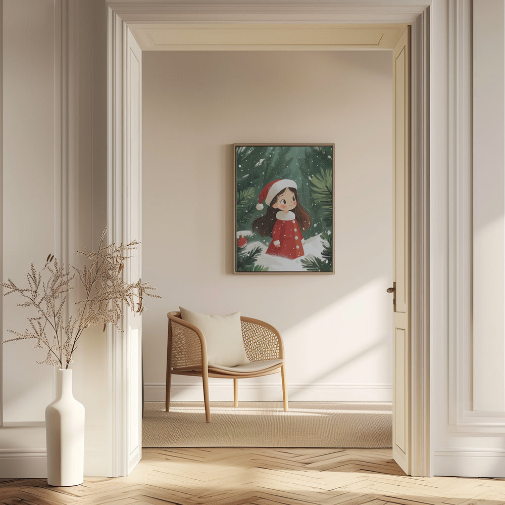 Christmas Girl Poster
