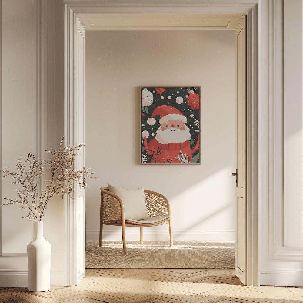 Happy Santa Poster