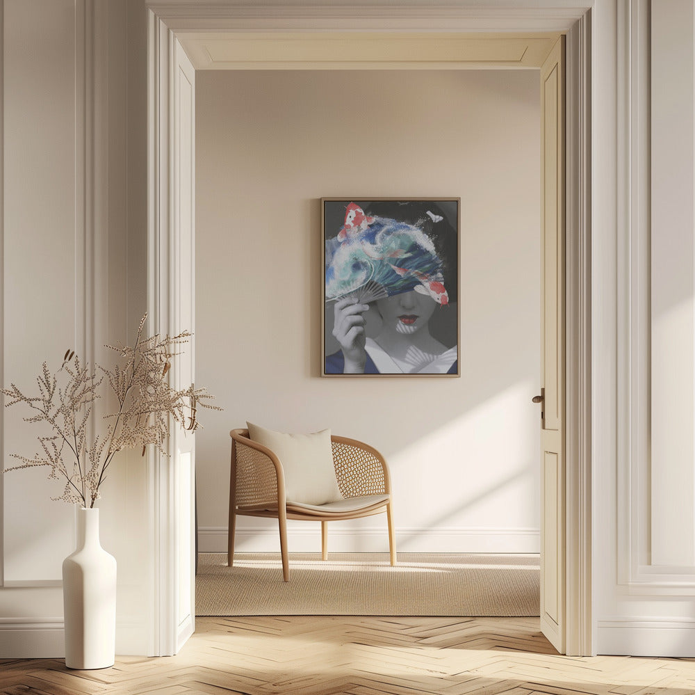 Koi Fan Poster