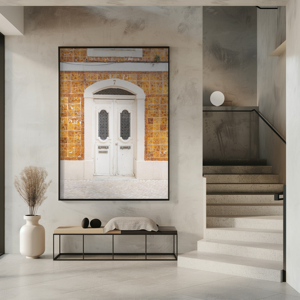 The Cascais Door Poster
