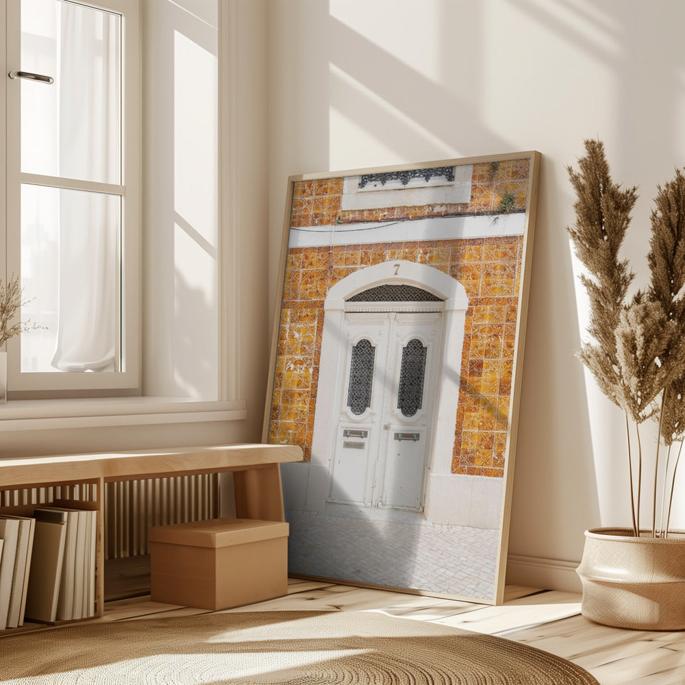 The Cascais Door Poster